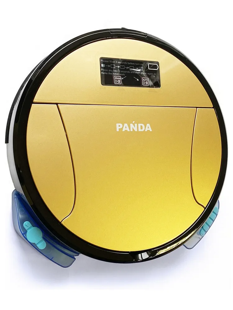 

Робот-пылесос Panda i7 золотистый, i7