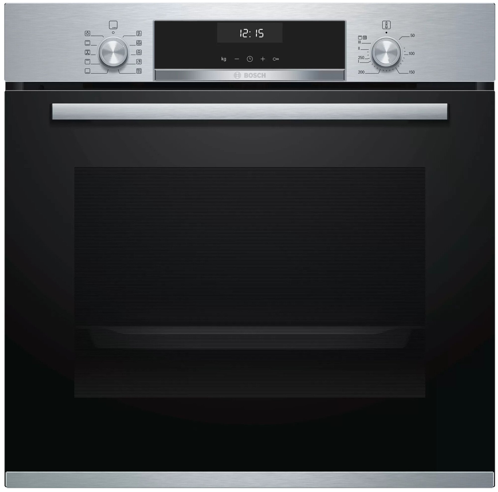 

Встраиваемый электрический духовой шкаф Myone HBG517ES0R серебристый, HBG517ES0R