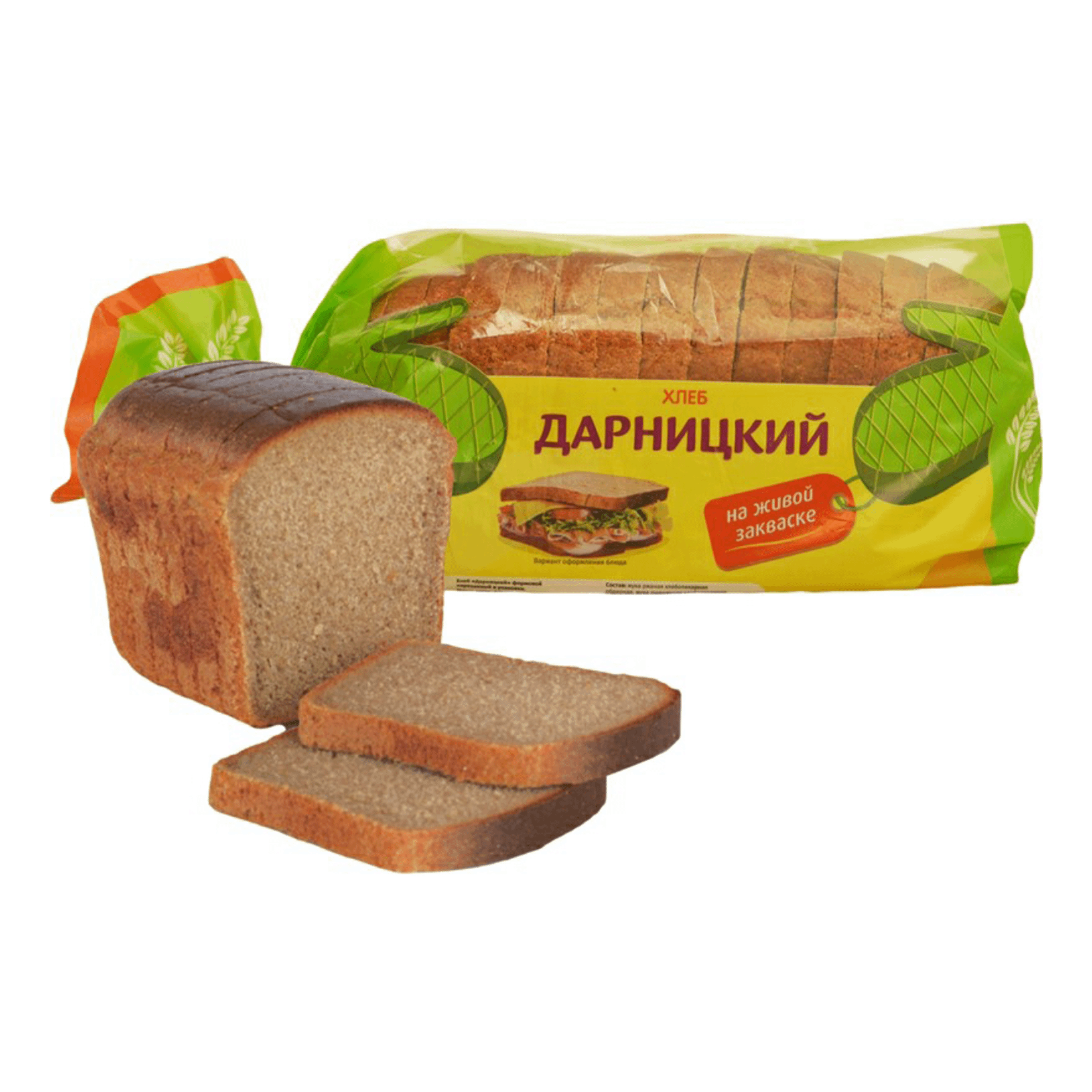 

Хлеб серый Обнинский ХК Дарницкий 600 г, Дарницкий