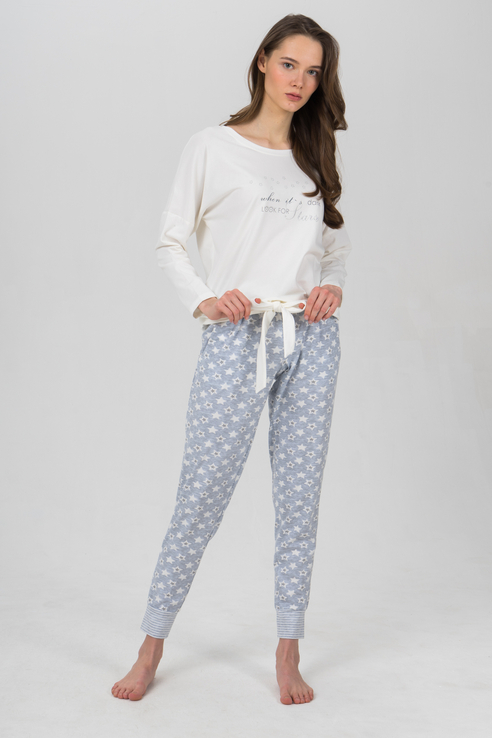 

Пижама женская Mia Cara AW18-MC-446 белая 50-52 RU, AW18-MC-446