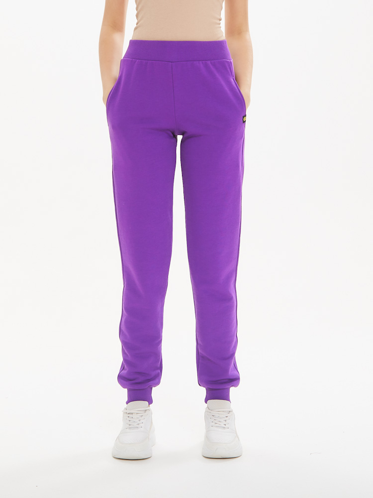 Спортивные брюки женские REBELPRO B.1002 фиолетовые 44 RU
