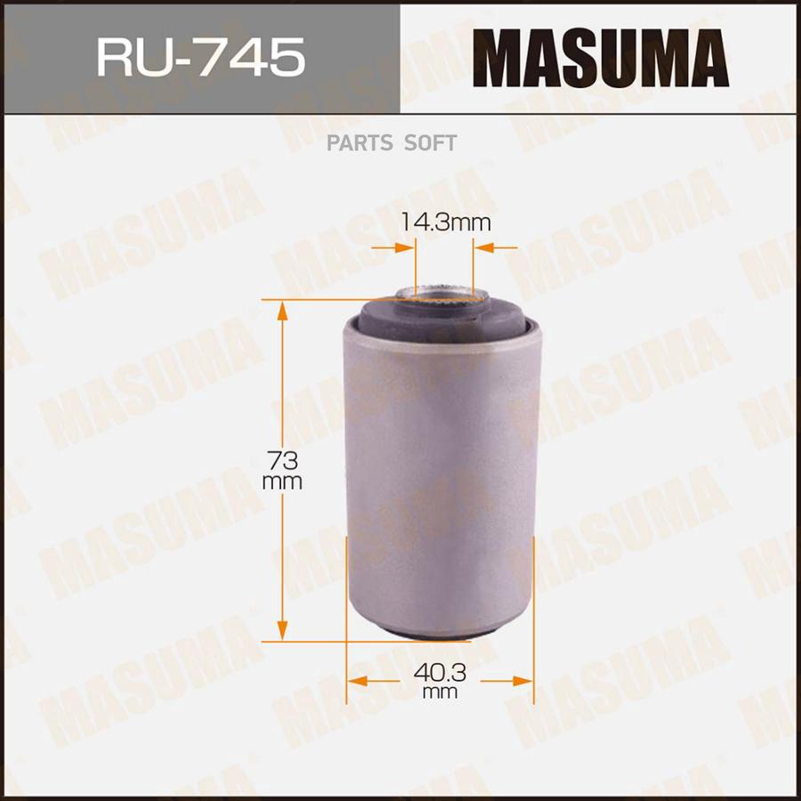 

Сайлентблок MASUMA RU745