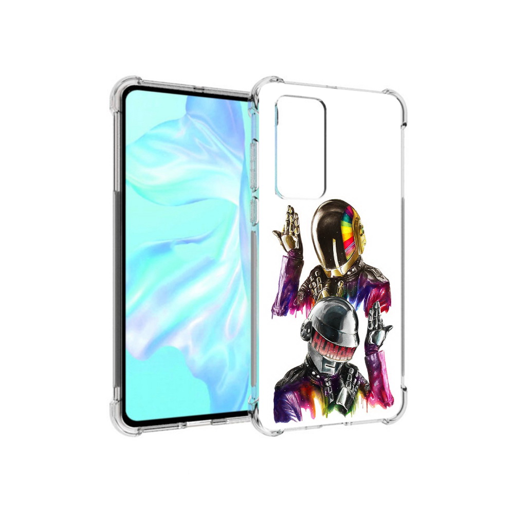 

Чехол MyPads Tocco для Huawei P40 диско космонавты, Прозрачный, Tocco