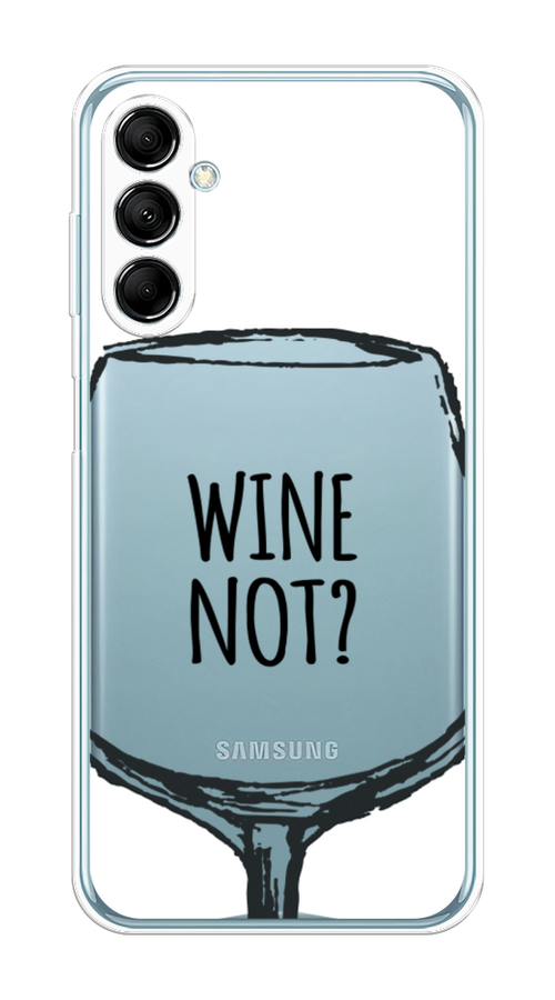 

Чехол на Samsung Galaxy M14 5G "Wine not white", Белый, 2108150-6