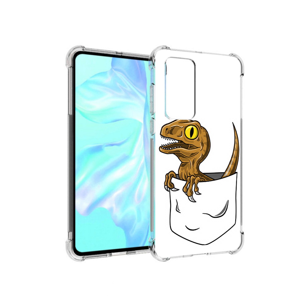 

Чехол MyPads Tocco для Huawei P40 динозавр в кармане, Прозрачный, Tocco
