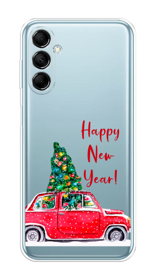 

Чехол на Samsung Galaxy M14 5G "Happy New Year", Красный;зеленый, 2108150-5