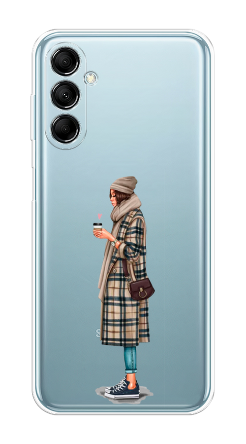 

Чехол на Samsung Galaxy M14 5G "Утренний кофе", Коричневый;бежевый, 2108150-6