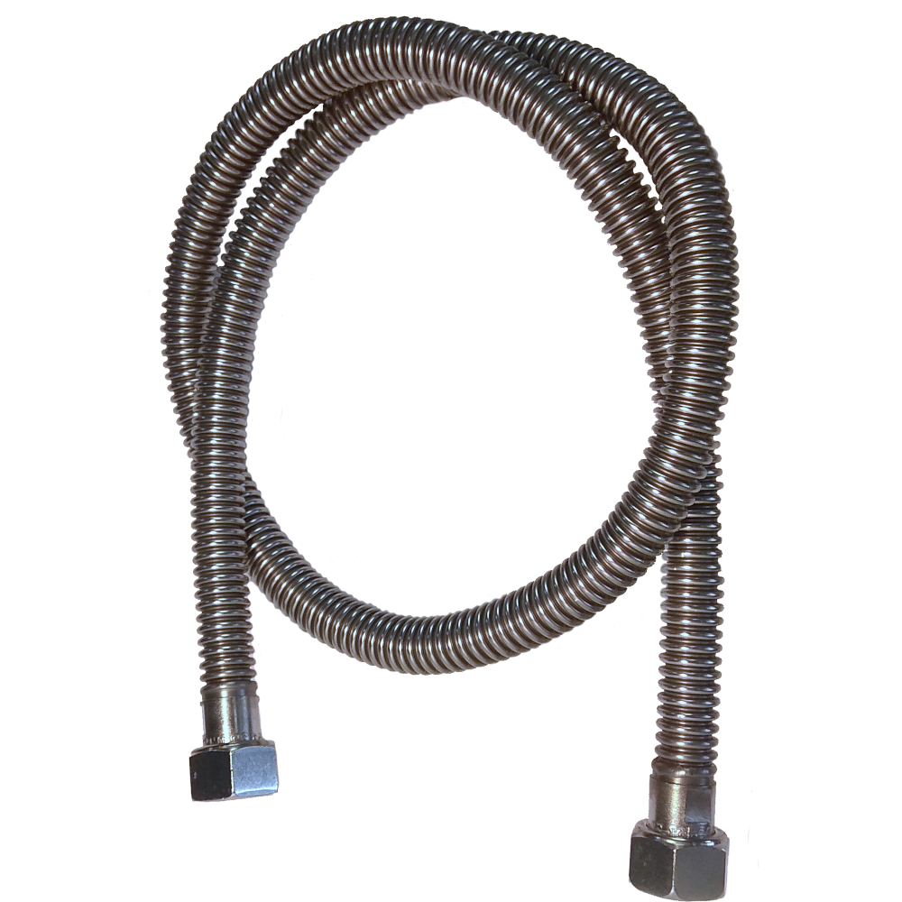 

Сильфон газовый Tuboflex фиксированный 1/2" 0,6 м ВР/ВР 4828919, Серебристый