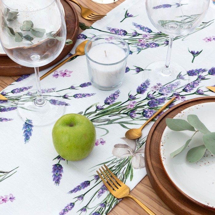 

Дорожка на стол Этель Lavender 30х70 см, 100% хл, саржа 190 г/м2