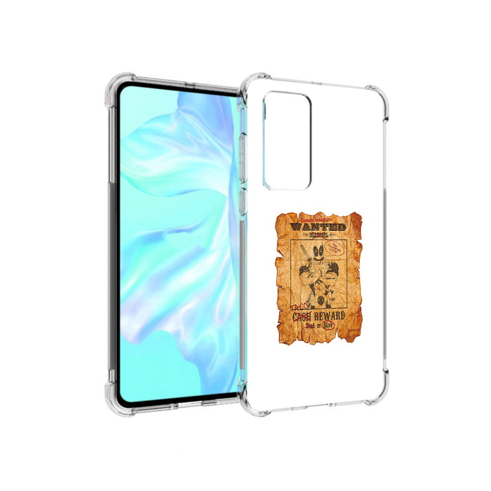 

Чехол MyPads Tocco для Huawei P40 дедпул, Прозрачный, Tocco