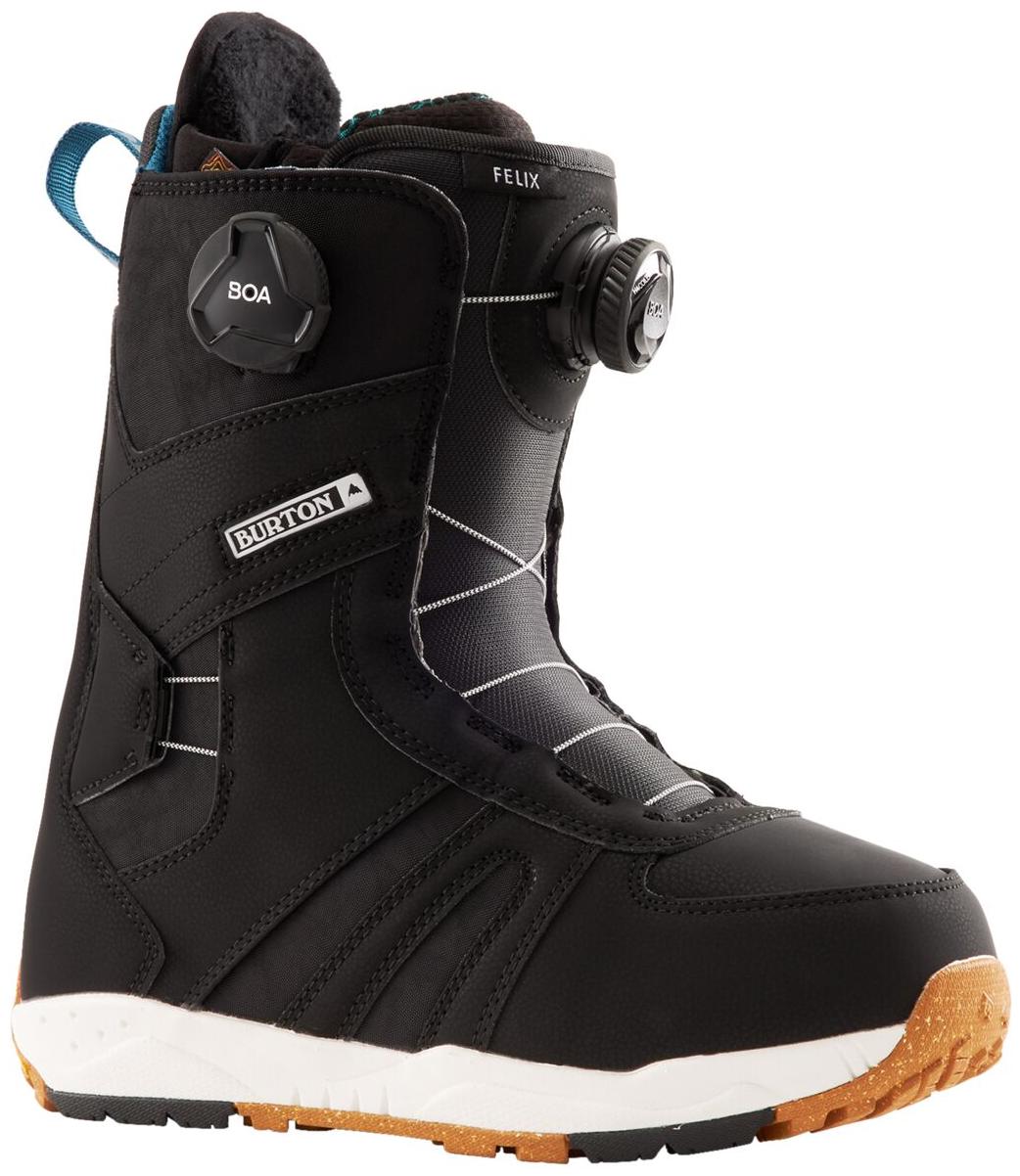 фото Ботинки для сноуборда burton felix boa 2021/2022, black, 26,5 см