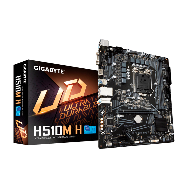 фото Материнская плата gigabyte h510m h