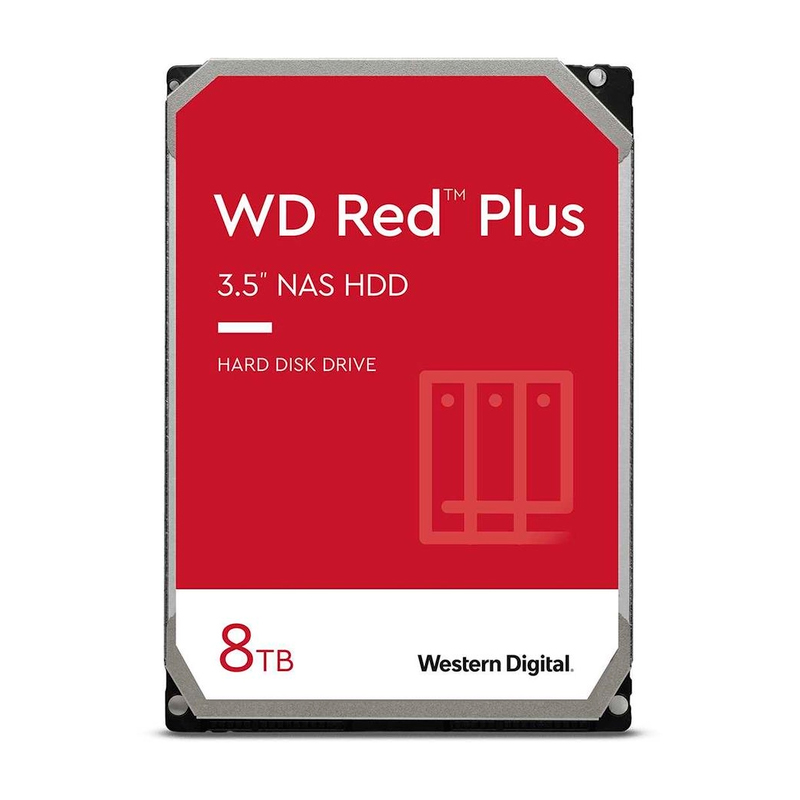 фото Внутренний hdd диск wd red plus 8tb (wd80efbx)