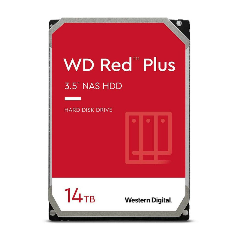 фото Внутренний hdd диск wd red plus 14tb (wd140efgx)