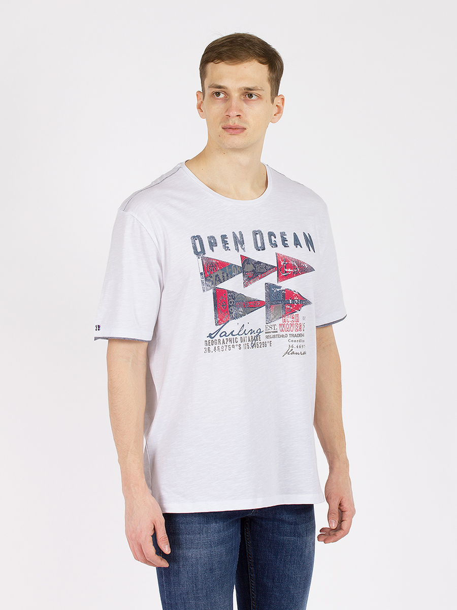 

Футболка мужская GD60700247 MCL белая 3XL, GD60700247