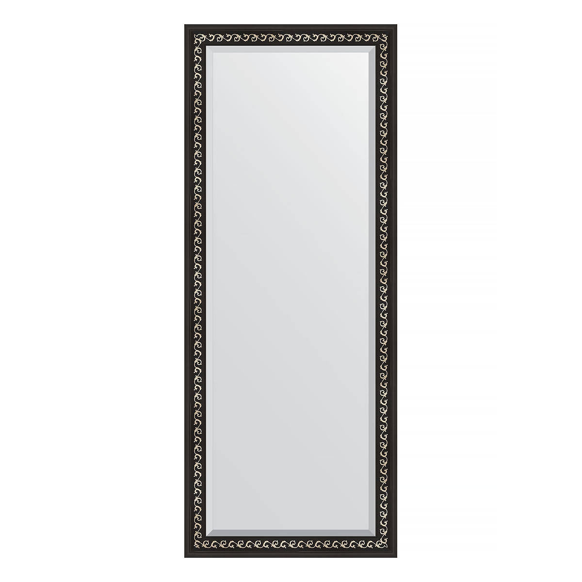 Зеркало в раме 80x200см Evoform BY 6108 черный ардеко