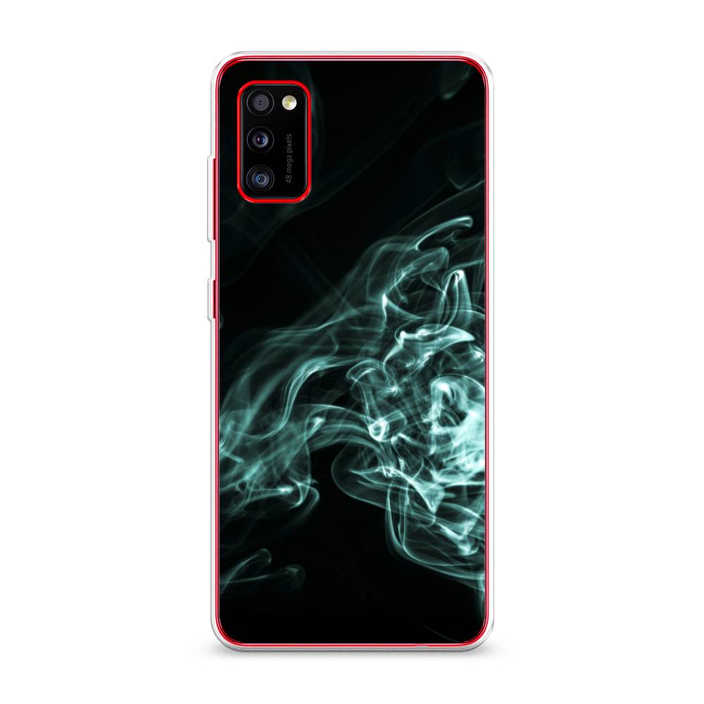 

Чехол на Samsung Galaxy A41 "Дым", Голубой;черный, 2100450-3