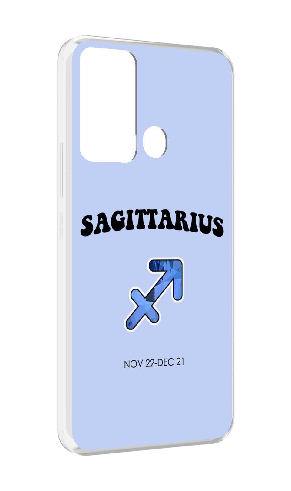 

Чехол MyPads знак зодиака стрелец 1 для Infinix Hot 12i, Прозрачный, Tocco