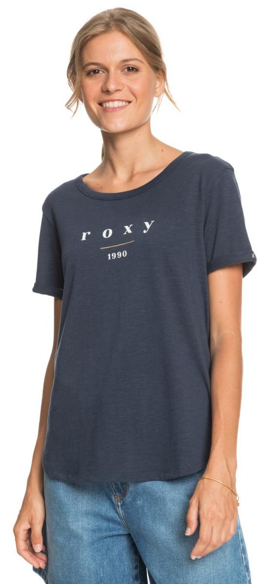 

Футболка женская Roxy Erjzt05139_Bsp0 синяя L, Erjzt05139_Bsp0