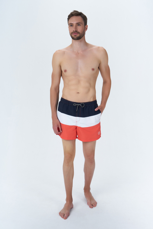 

Шорты для плавания мужские Jack & Jones 12183825 оранжевые 54 RU, 12183825