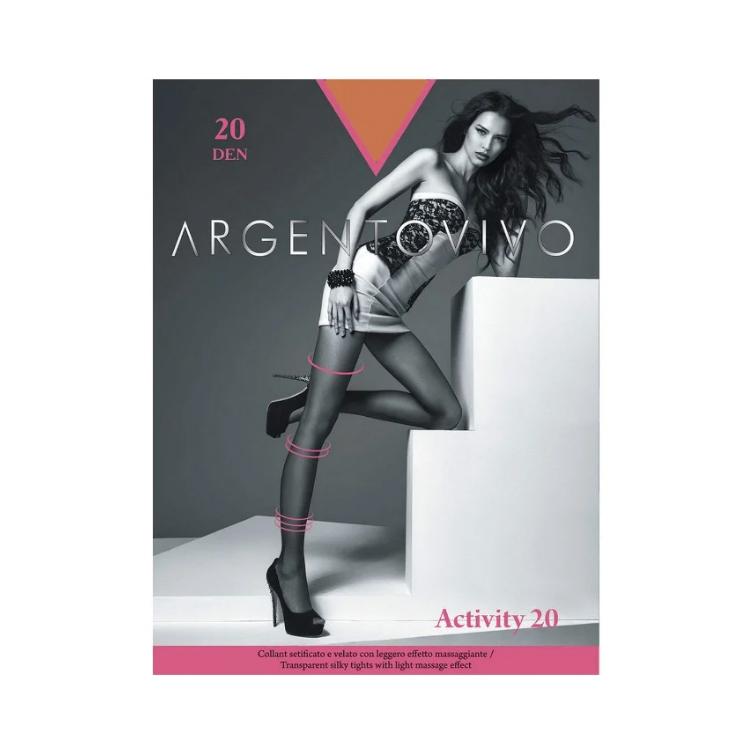 

Колготки женские Argentovivo коричневые XL
