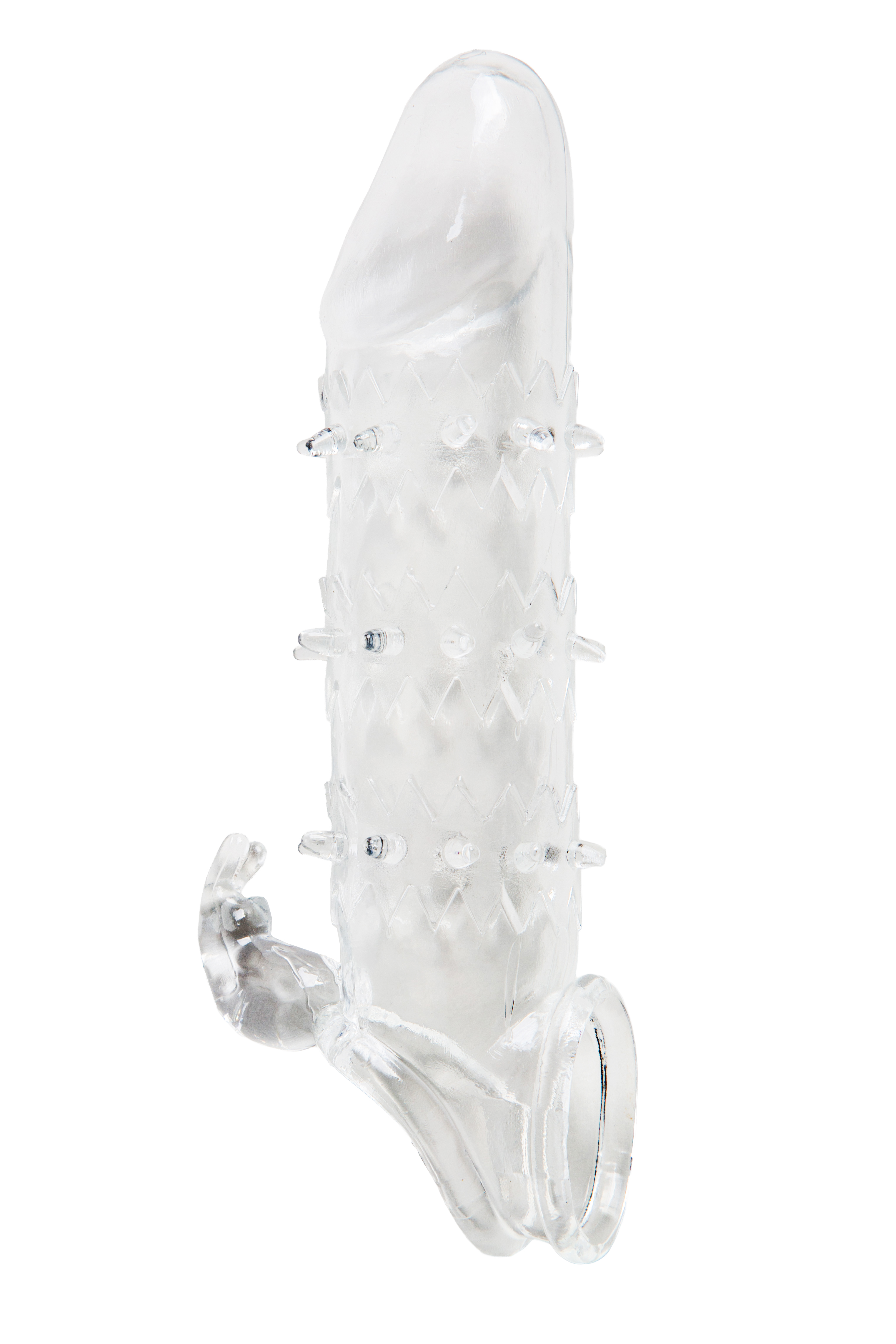 Насадка закрытая на пенис 4sexdreaM с шипиками