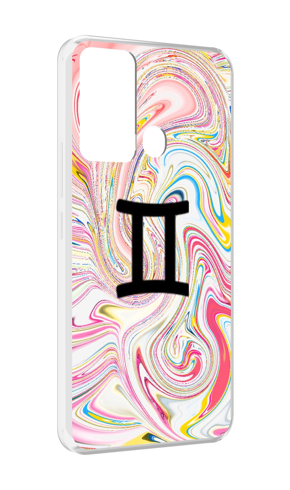 

Чехол MyPads знак зодиака близнецы 2 для Infinix Hot 12i, Прозрачный, Tocco