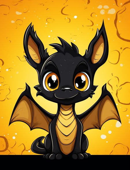 

Алмазная мозаика без подрамника Ночная фурия, 70x50 см, 65028, РА-371