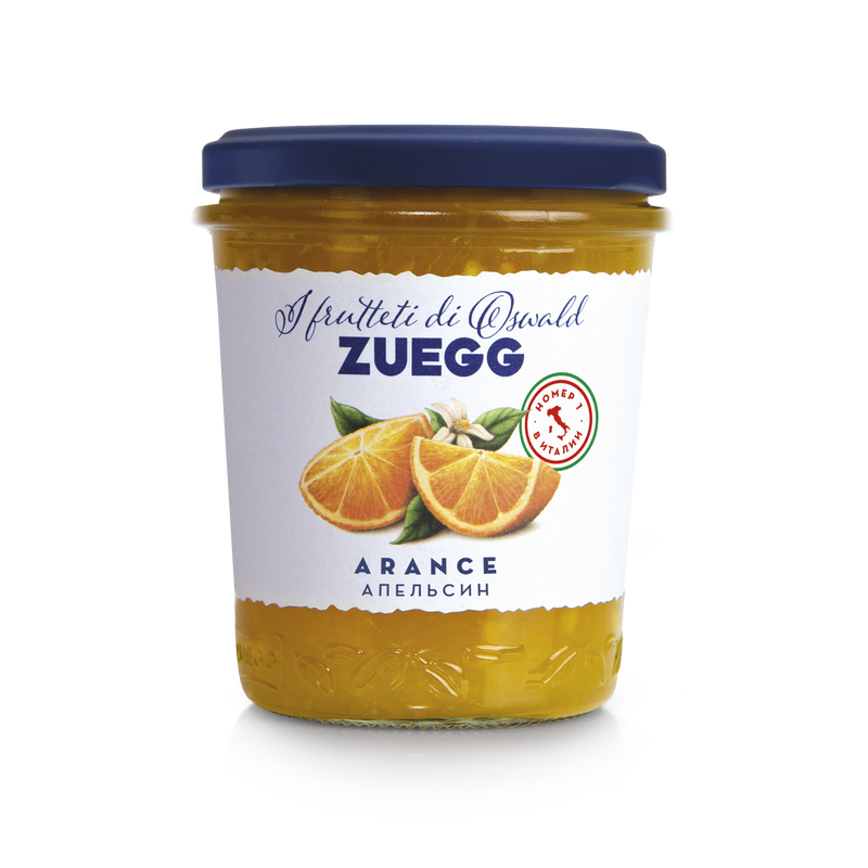 Конфитюр Zuegg экстра, апельсин, 330 г