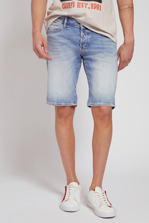 

Шорты мужские Guess M1GD01D4B73BRE2 голубые 29, M1GD01D4B73BRE2