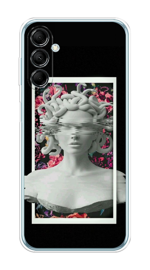 

Чехол на Samsung Galaxy M14 5G "Web Punk Медуза Горгона", Черный;серый, 2108150-6