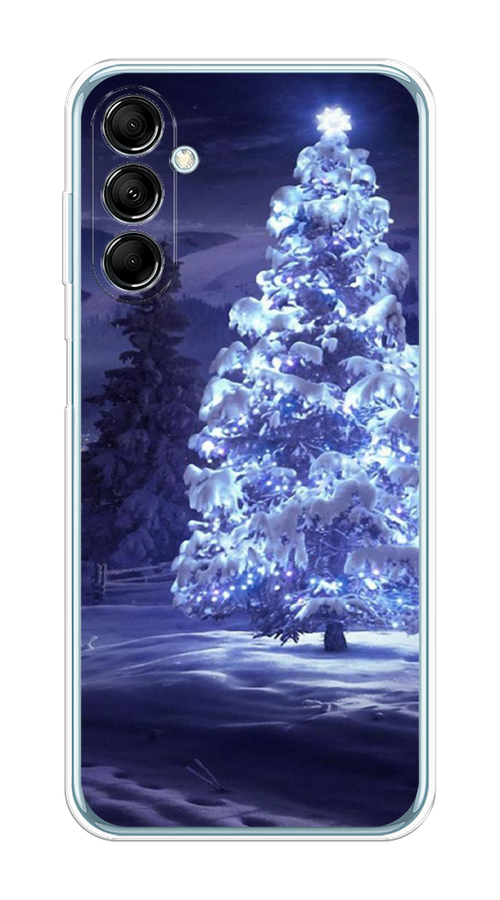 

Чехол на Samsung Galaxy M14 5G "Зима 4", Синий;черный;белый, 2108150-2