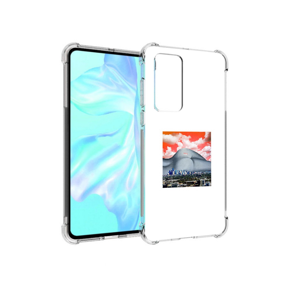 

Чехол MyPads Tocco для Huawei P40 город с девушкой на фоне, Прозрачный, Tocco