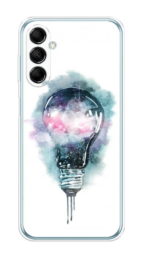 

Чехол на Samsung Galaxy M14 5G "Волшебная лампа", Белый;серый, 2108150-4