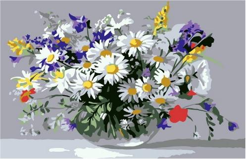 

Картина по номерам Paintboy Original CX 4219 Букет из полевых цветов 20*30, CX4219