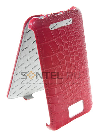 фото Чехол-книжка armor для samsung i8750 ativ s крокодил красный armor case