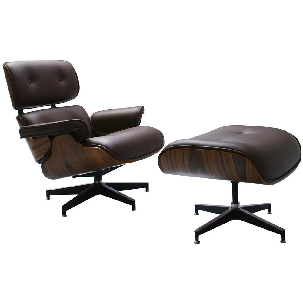 

Кресло BRADEXHOME EAMES LOUNGE CHAIR и оттоманка EAMES LOUNGE CHAIR Коричневый, EAMES LOUNGE CHAIR и оттоманка EAMES LOUNGE CHAIR