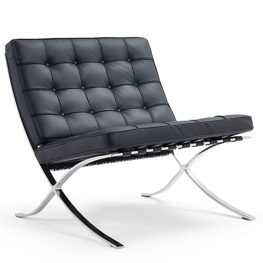 

Кресло BRADEXHOME BARCELONA CHAIR Черный, BARCELONA CHAIR