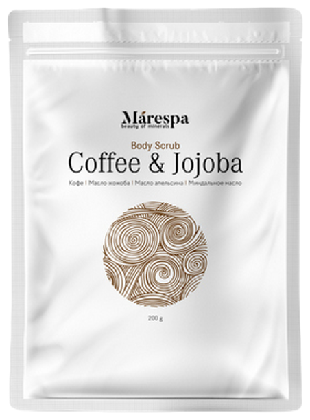 фото Скраб для тела coffee & jojoba marespa 200 г