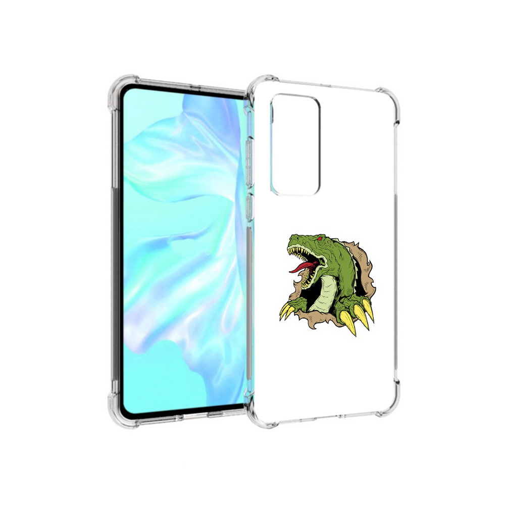

Чехол MyPads Tocco для Huawei P40 годзила, Прозрачный, Tocco