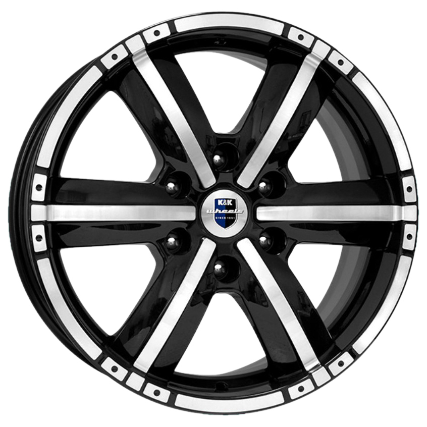 

Диск K&K, Окинава (КС635) 7.5x17/6x139.7ET40 92.5, Черный