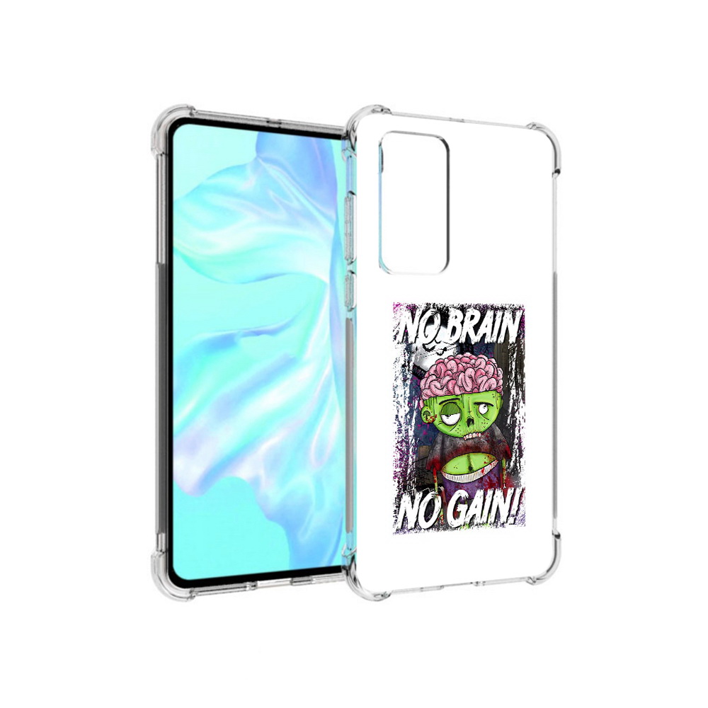

Чехол MyPads Tocco для Huawei P40 глупый зомби, Прозрачный, Tocco