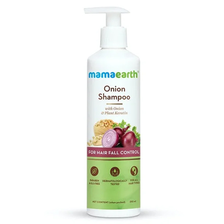 Шампунь для ускорения роста волос MamaEarth Onion Oil, 250 мл
