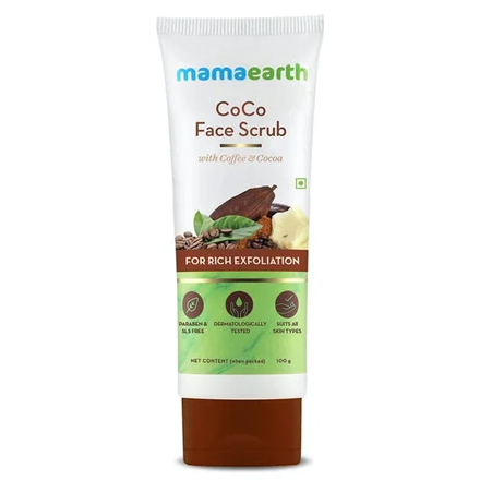 

Скраб для лица MamaEarth Coffee & Cocoa, 100 г