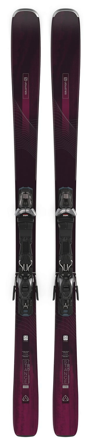 фото Горные лыжи с креплениями salomon 2021-22 e stance w 84 + m11 (см:167)