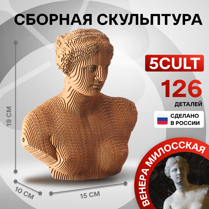 

Сборная скульптура 5CULT Венера Милосская, Деятели искусств и их шедевры