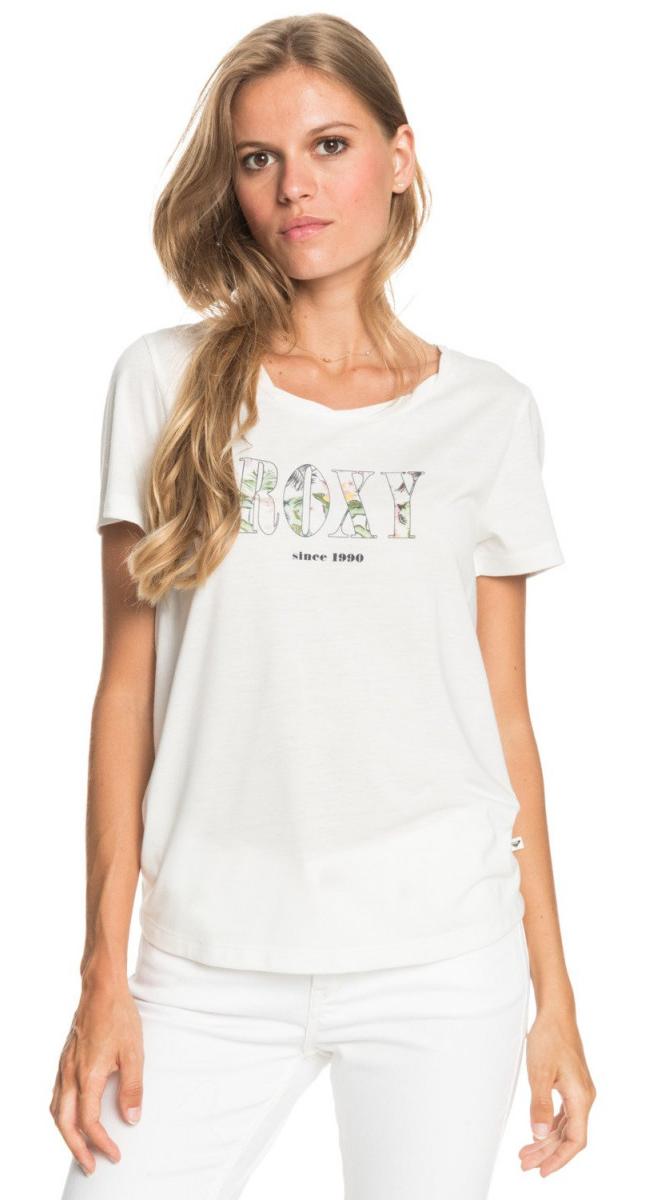 

Футболка женская Roxy Erjzt05179_Wbk0 белая XS, Erjzt05179_Wbk0