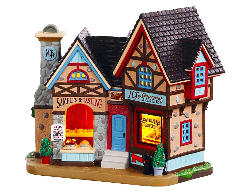 Новогодняя миниатюра Lemax Пекарня Гурме 05694-lemax 17x20x9 см
