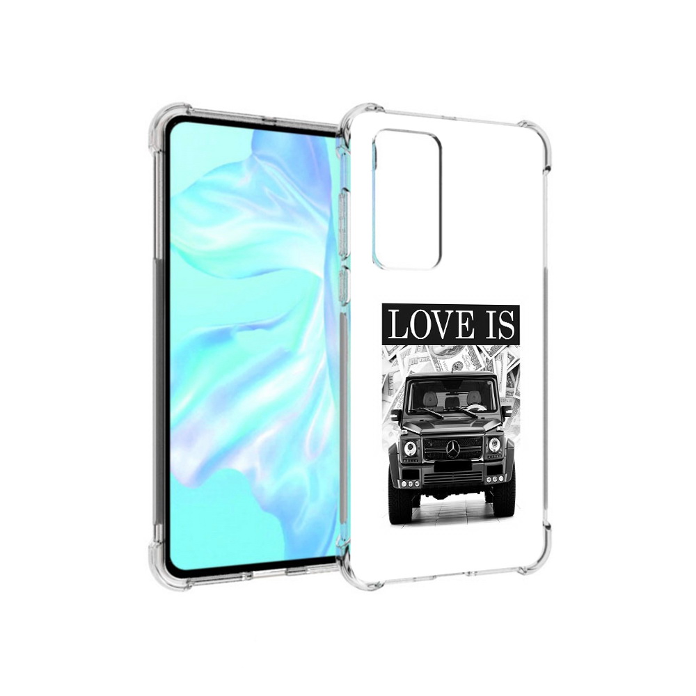 

Чехол MyPads Tocco для Huawei P40 гелик, Прозрачный, Tocco