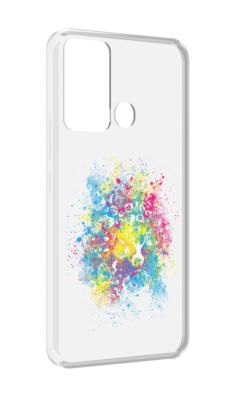 

Чехол MyPads акварель абстракция для Infinix Hot 12i, Прозрачный, Tocco